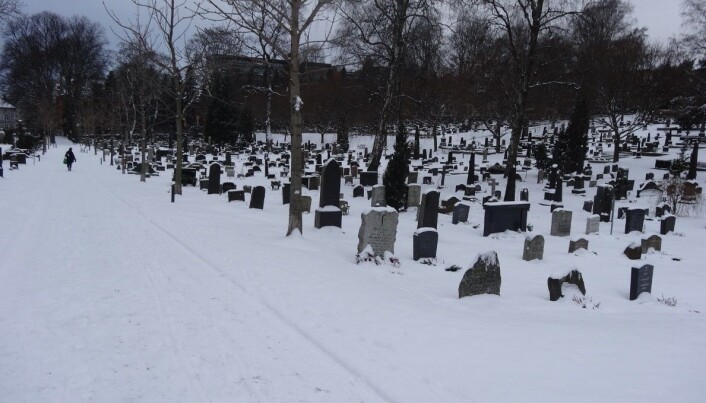 Vår Frelsers gravlund i Oslo hvor forvaltningen har gjennomført et prosjekt med sikring av gamle gravminner. Vår Frelsers gravlund i Oslo hvor forvaltningen har gjennomført et prosjekt med sikring av gamle gravminner.