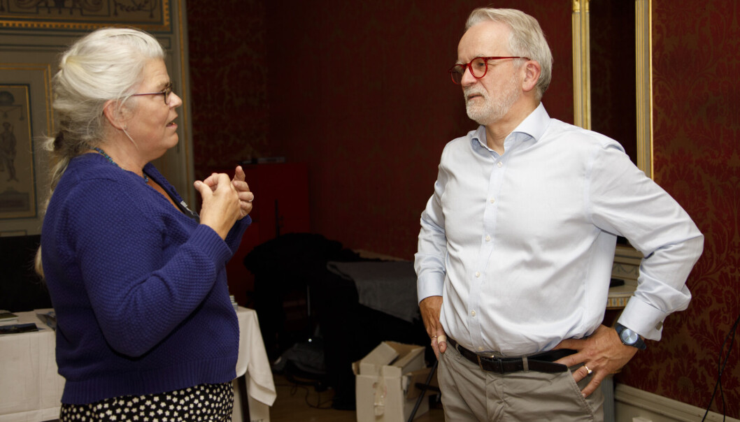 <span class=" italic" data-lab-italic_desktop="italic"><span class=" font-weight-bold" data-lab-font_weight_desktop="font-weight-bold">Tove Frøvoll Thorsen og Oddbjørn Sørmoen delte synspunkter og erfaringer under fagdagene i Sandefjord og Larvik.</span></span> <span class=" italic" data-lab-italic_desktop="italic"><span class=" font-weight-bold" data-lab-font_weight_desktop="font-weight-bold">Tove Frøvoll Thorsen og Oddbjørn Sørmoen delte synspunkter og erfaringer under fagdagene i Sandefjord og Larvik.</span></span>