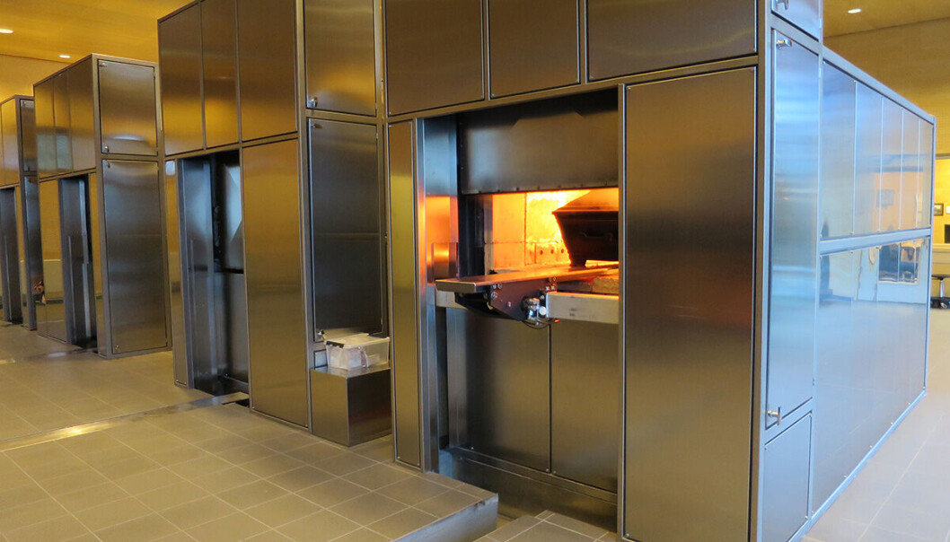 Bør kommunene kunne kreve avgift for kremasjon? Her fra ovnsrommet på Alfaset krematorium. Bør kommunene kunne kreve avgift for kremasjon? Her fra ovnsrommet på Alfaset krematorium.