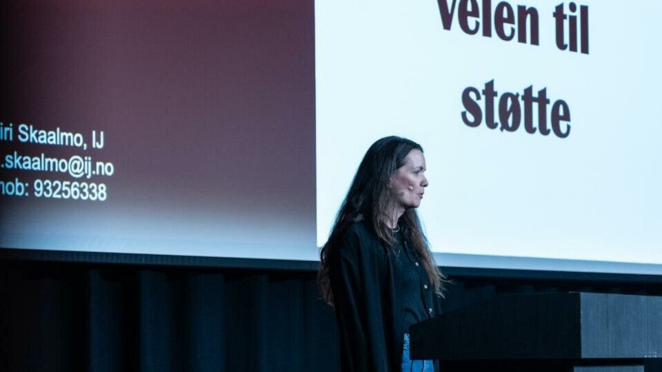 – Forstå hva du kan søke på. Og hvordan (les veiledningen fra Medietilsynet) – det var ett av de gode rådene fra Siri Skaalmo om å søke innovasjonsstøtte. (Foto: Vanesa Alickaj/TENK).