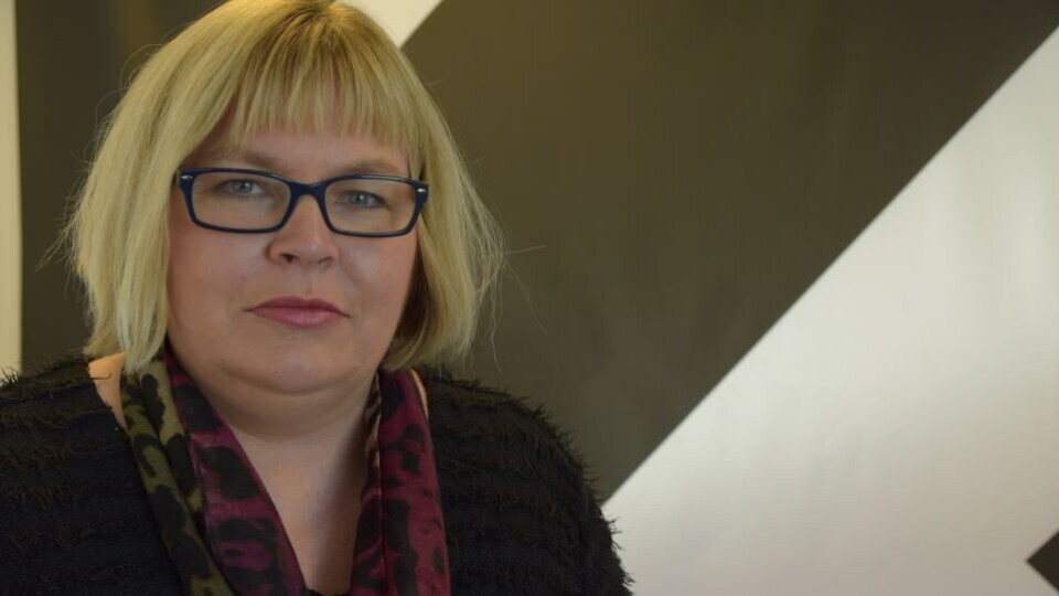 Elin Floberghagen i Fagpressen er skuffet over regjeringens dårlige oppfølging av egenerklærte mediepolitiske mål, i statsbudsjettet for 2017. (Foto: BN).