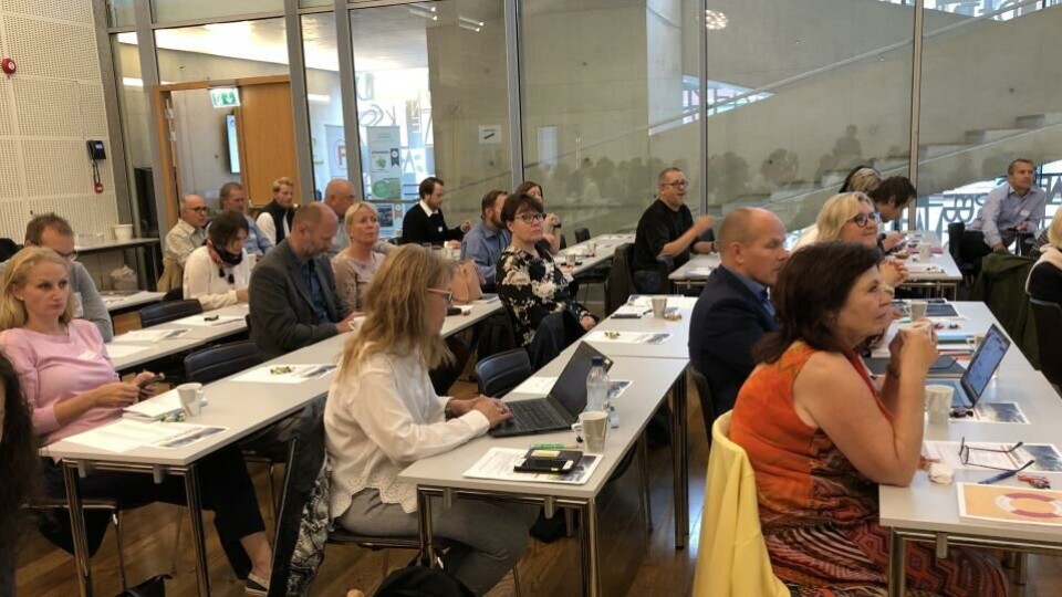 Deltakerne fikk godt påfyll på Fagpressens og markedsforums kick-off 6. september. (Foto: BN).