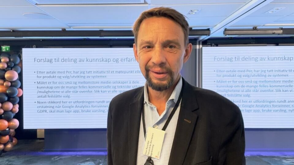 Einar Ryvarden i Tidsskriftet byr på gode ideer for å dele kunnskap, på FRF-årsmøtet. (Foto: Alf Bergin).