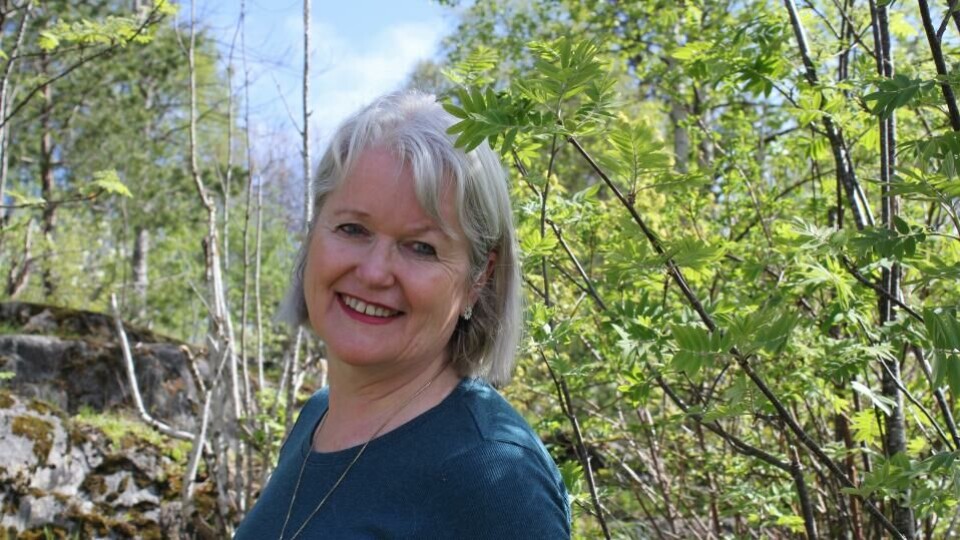 Eva Alnes Holte er nytilsatt redaktør i bladet Utemiljø, hos Salgsfabrikken. (Foto: Pablo Lizana).