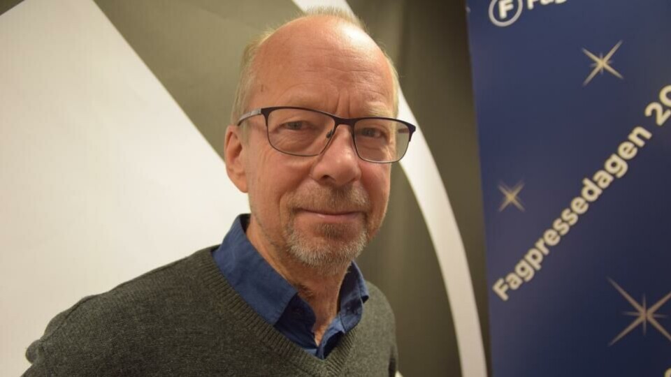 Ansvarlig redaktør Barth Tholens i Sykepleien kunne i januar måned telle over en million sidevisninger på sykepleien.no (Foto: BN).