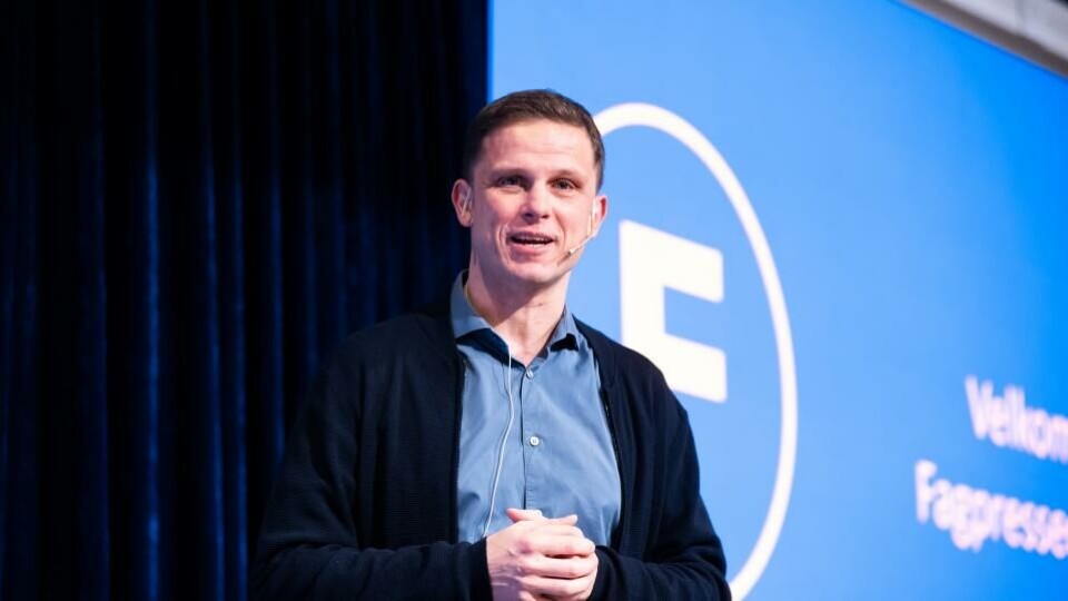Statssekretær Erlend Hanstveit kom med en klar melding om at departementet har satt i gang arbeidet med å endre forskriften, slik at flere fagmedier kan bli inkludert i ordningen for innovasjonstilskudd. (Foto: NTB).