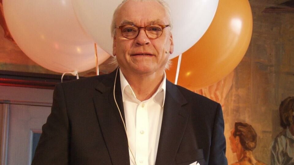Even Trygve Hansen døde 16. august. Han var direktør i Fagpressen fra 1996 til 2013. Han la mye arbeid i å synliggjøre Fagpressen og fagpressejournalistikken. Bildet er fra utdelingen av Fagpresseprisene i 2011. (Foto: BN).