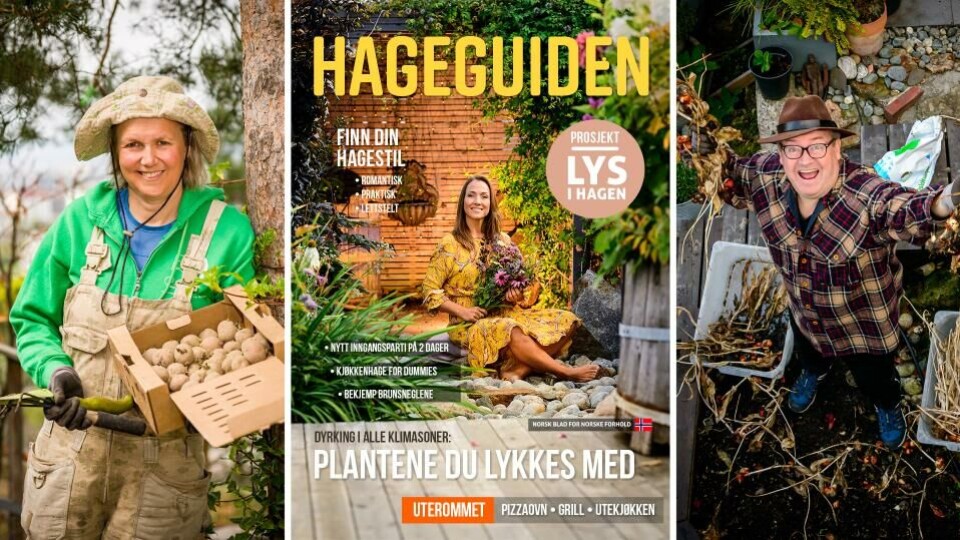 Redaktør Bjørnhild Fjeld til venstre og fotograf/journalist Tore Fjeld til høyre. I midten forsiden på vårnummeret som kommer april. Fotomontasje: Tore Fjeld.