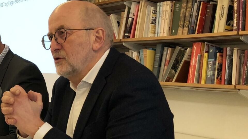 Styret i Fagpressen har tirsdag opphevet medlemskapet for 'Ja til bilen i Oslo'. – Styret mener at det i ettertid har vist seg at de opplysningene som ble gitt fra søkerens side var feilaktige og ufullstendige på avgjørende punkter om medlemskap i Fagpressen, sier styreleder Erik Nord. (Foto: BN).