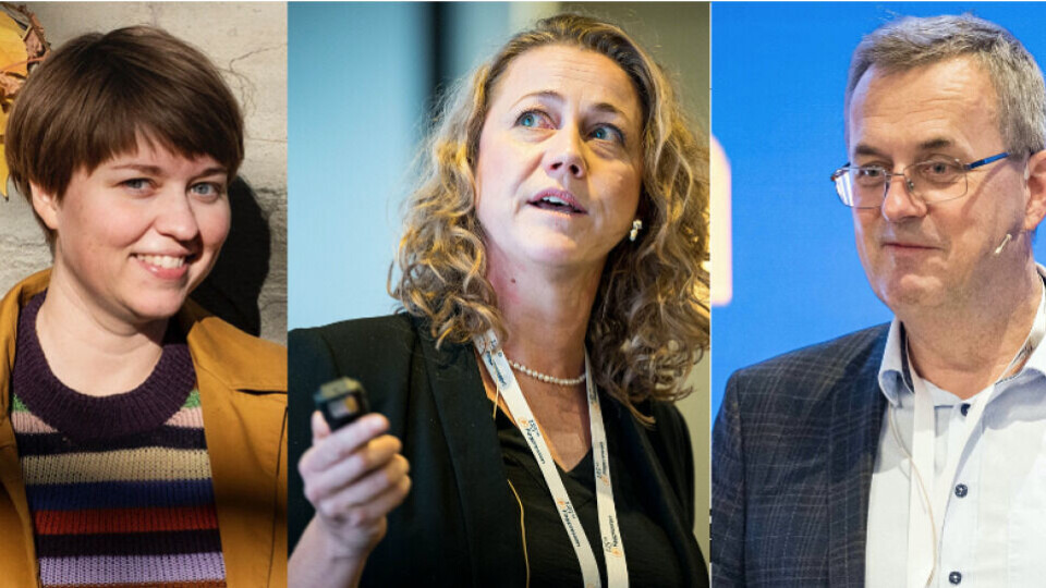 Ane Bamle Tjellaug i LO Media og redaktør Kaja Mejlbo i Utdanningsnytt er svært glade for beskjeden de fikk fra Medieklagenemnda onsdag. Per Brikt Olsen i Fagpressen kommenterer avgjørelsene og mener at dette må danne grunnlag for likebehandling av dybde- og breddejournalistikk i Innovasjonsstøtteordningen. (Foto: Alf Simensen/NTB og Martin Guttormsen Slørdal/LO Media).