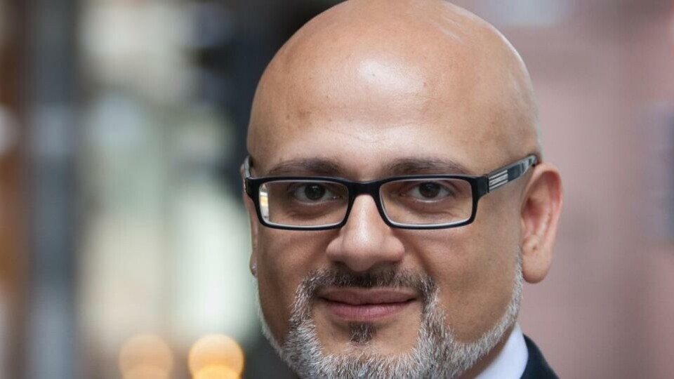 Redaktør Imran Jamil Naik i LederNytt. Foto: Ingar Næss.
