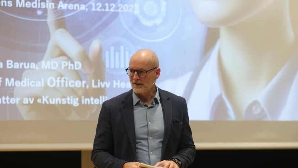 Martin Gray er redaktør i Dagens Medisin. Foto: Tone Herregården.