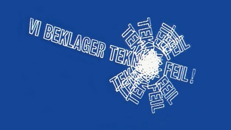Teknisk feil hos Fagpressens kundesenter