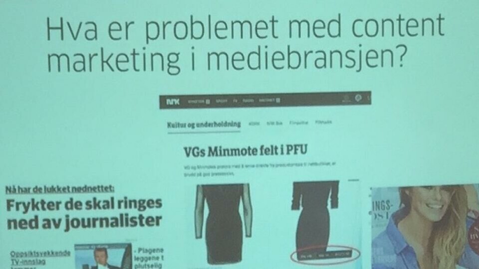 Redaktørene får nå en egen veileder om innholdsmarkedsføring – også kalt content marketing. (Foto: BN).