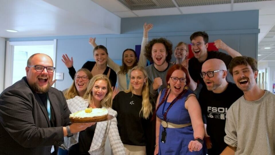 Medier24 feirer at bedriften har fått penger av Innovasjon Norge. (Foto: M24).
